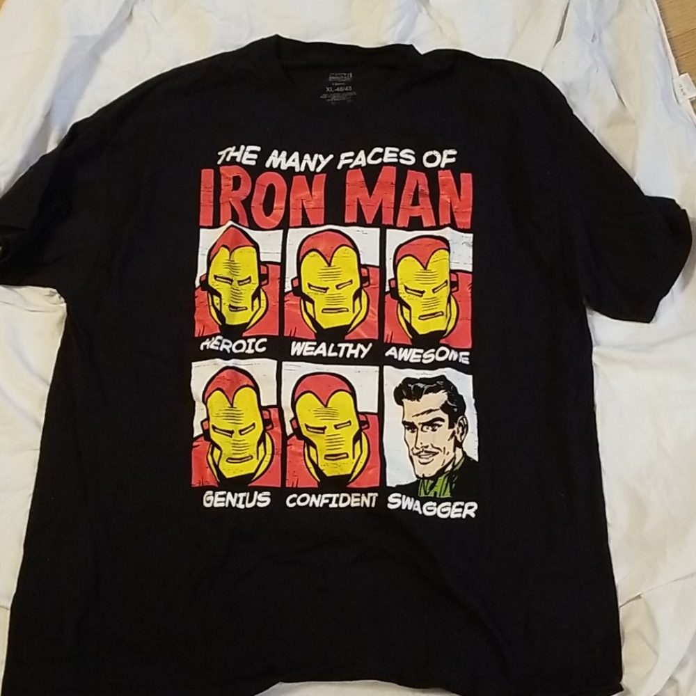 Marvel Many Faces of Iron Man t